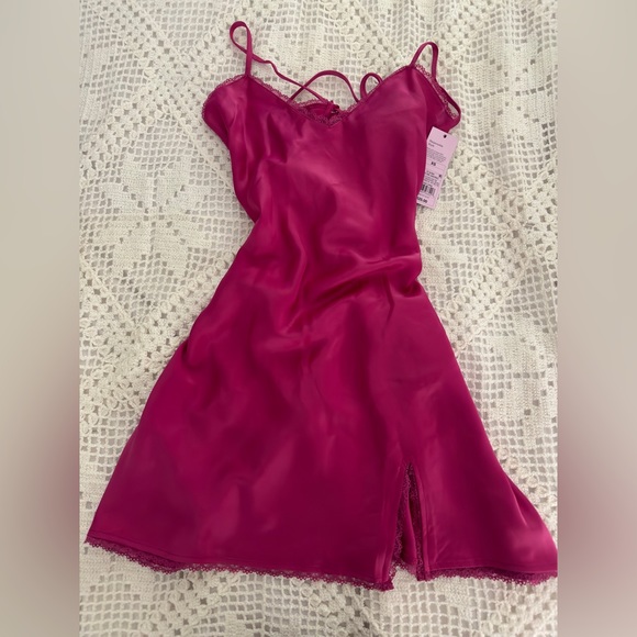 Wild Fable Pink Satin Dress - Picture 1 of 5
